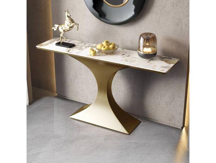 Table Console esthétique entrées modernes Table minimaliste rangement Unique Mesita Recibidor De Entrada meubles De salon