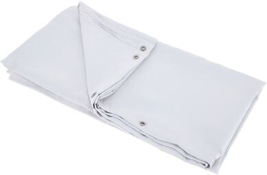 Stairville Gala Curtain 3.0x5.0m White Weiß