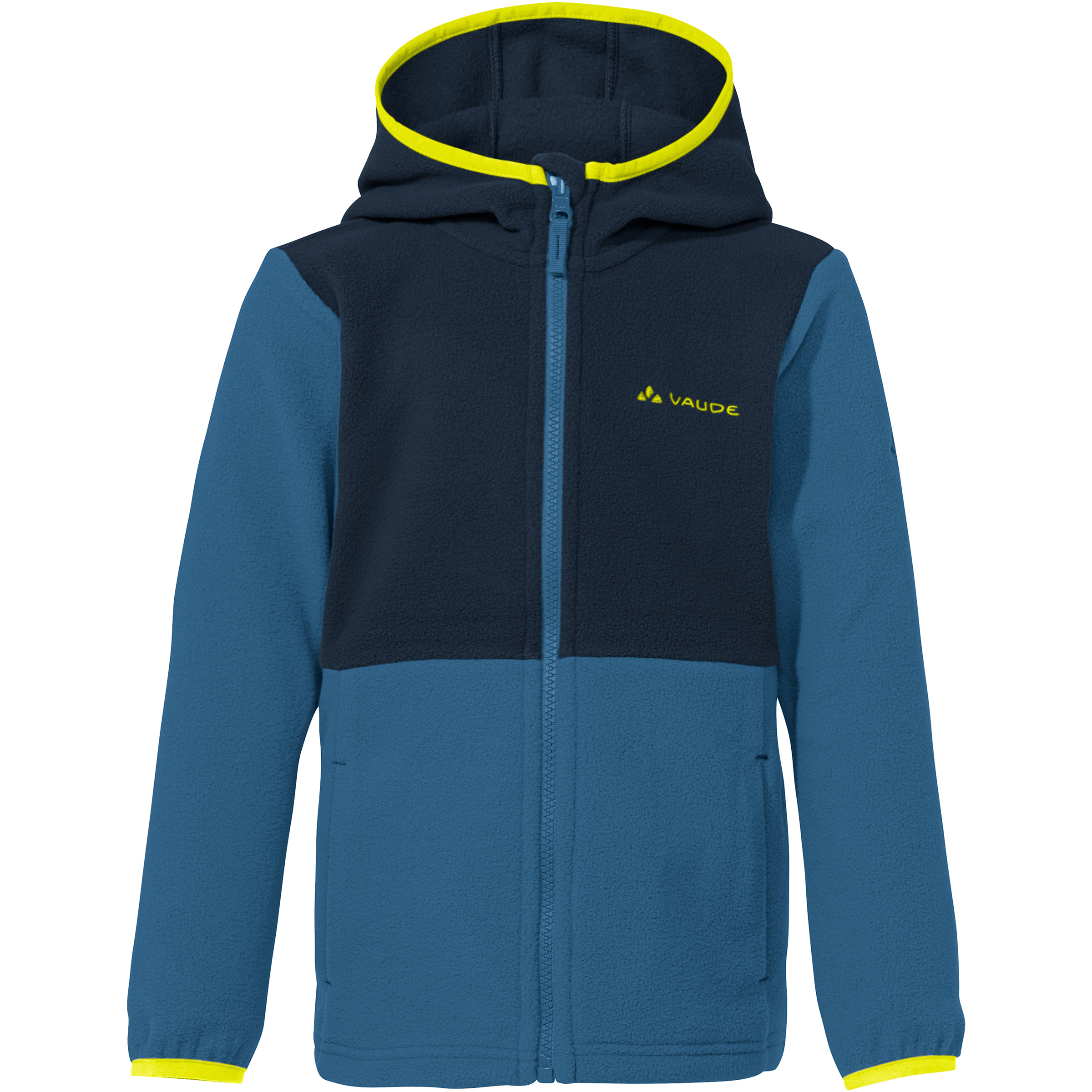 Vaude Pulex II Kinder Fleecejacke blau Größe 134 Trekking Atmungsaktiv
