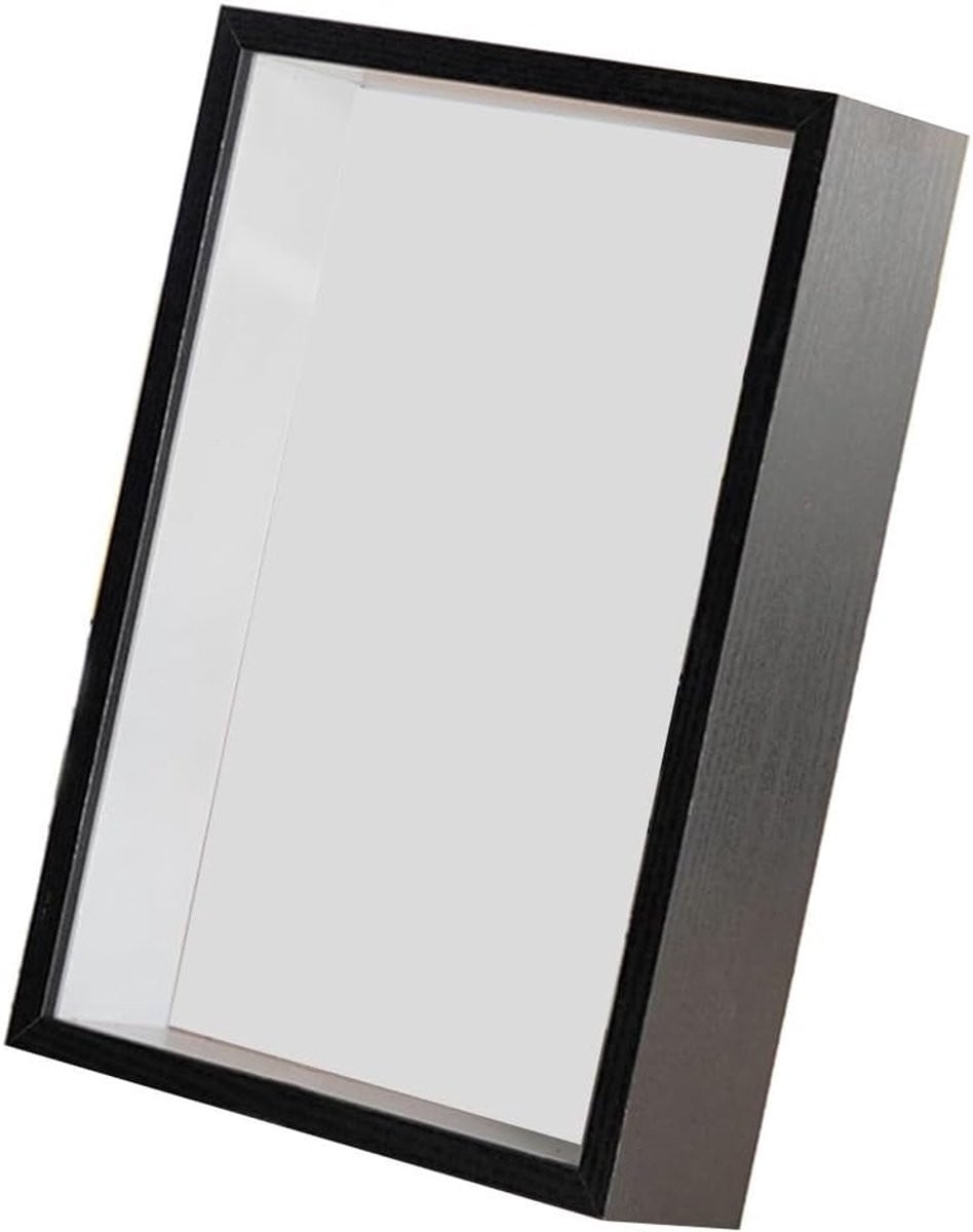 Holle fotolijst schaduwdoos frame zwart 8 inch