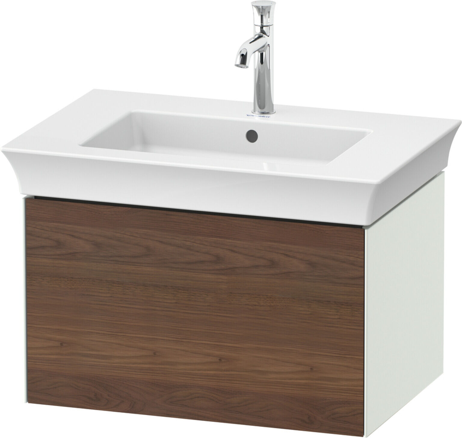 Duravit Waschtischunterschrank o. ES White Tulip 41x68,4x45,8cm, 1 A, US N w s-matt (WT4241077360010)