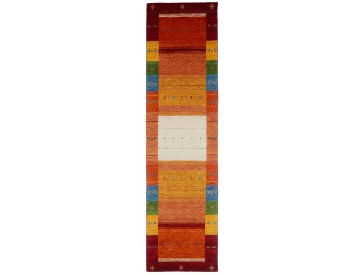 Cazaris Orientteppich, Mehrfarbig, Rot, Textil, Streifen, rechteckig, 80x200 cm, AZO-frei, Teppiche & Böden, Teppich, Orientteppiche
