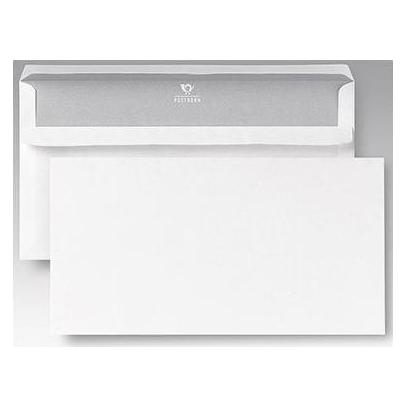 Posthorn Briefumschlag Kompakt 235x125 mm (BxH) ohne Fenster 80g/m² mit Selbstklebung Papier weiss (1000x) (01239144)