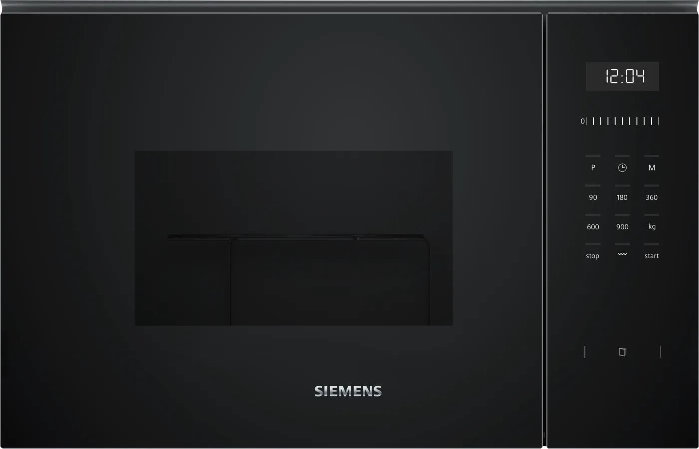 Siemens iQ500 BE555LMB1 Einbau-Mikrowelle Schwarz, Edelstahl
