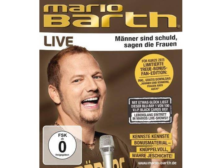Mario Barth - Männer sind schuld, sagen die Frauen: Limited Edition