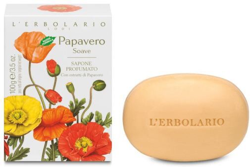 L'Erbolario Sweet Poppy Soap 100 gr