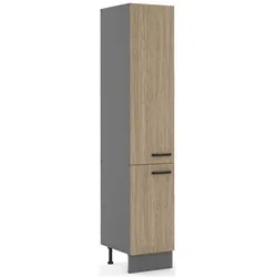 Küche SCANDI Hochschrank 40 cm Fischgrät Küchenzeile Küchenblock Einbauküche