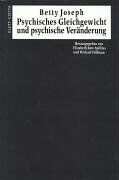 Betty Joseph - Psychisches Gleichgewicht und psychische Veränderung - Preis vom 30.09.2026 09:01:18 h