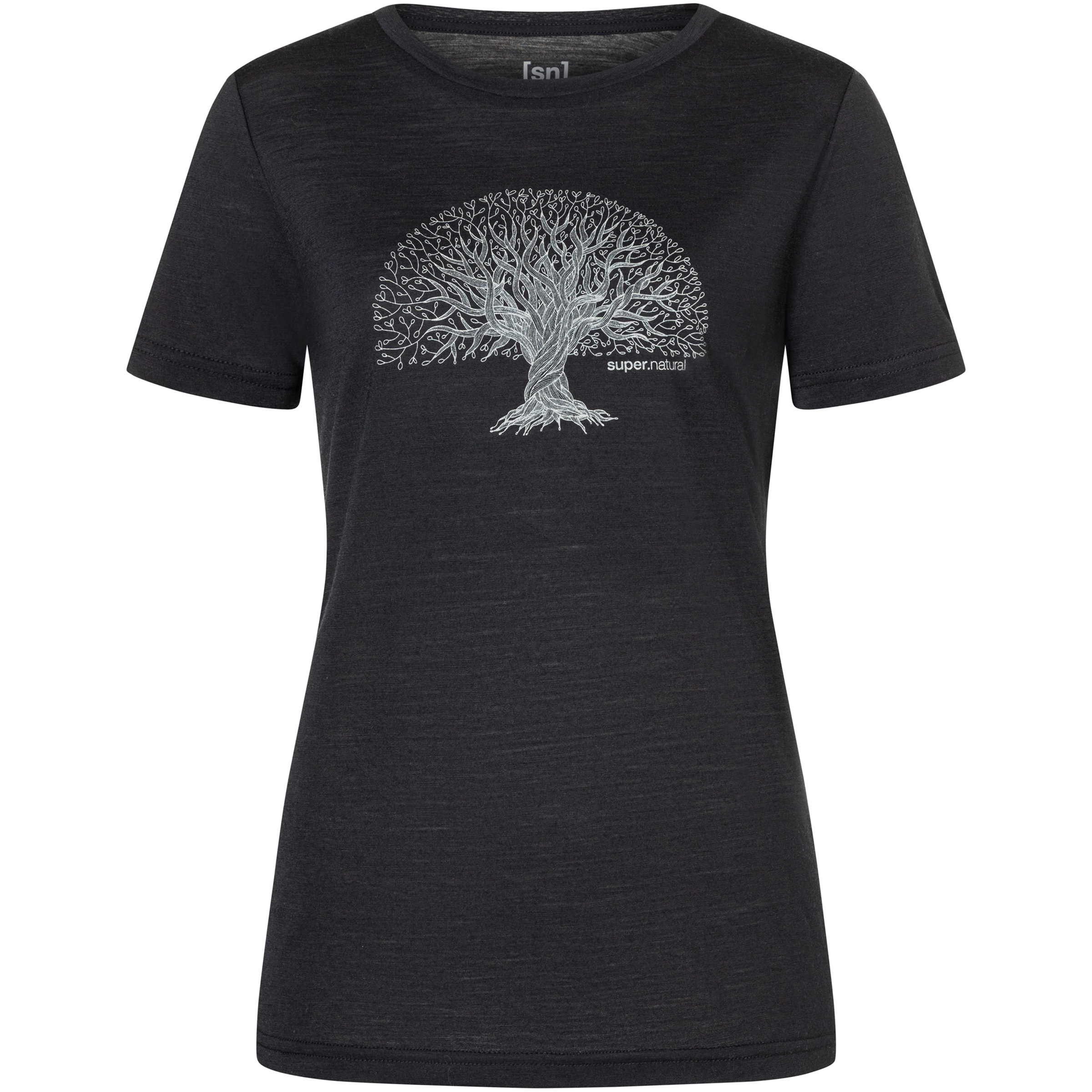 Super.Natural Tree Of Knowledge Damen T-Shirts schwarz Größe XL Yoga | Lifestyle Hautfreundlich Merinowolle
