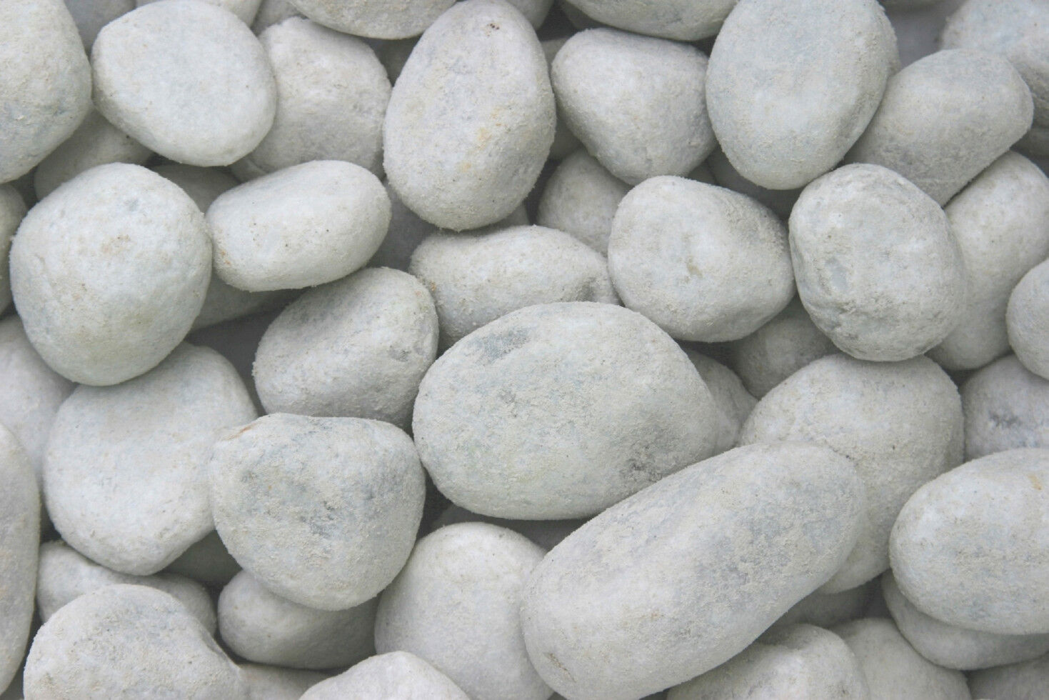 Bellamoli Granulati Kies Bianco Carrara 60 - 100 mm weiß 25 kg