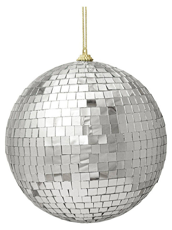 Bizzotto Dekoobjekt "Disco Ball" in Silber - Ø 150 cm - onesize