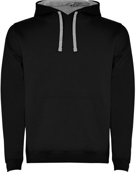 Sweat à capuche publicitaire en molleton gratté Urban XXXL MARINE/GRIS CHINÉ