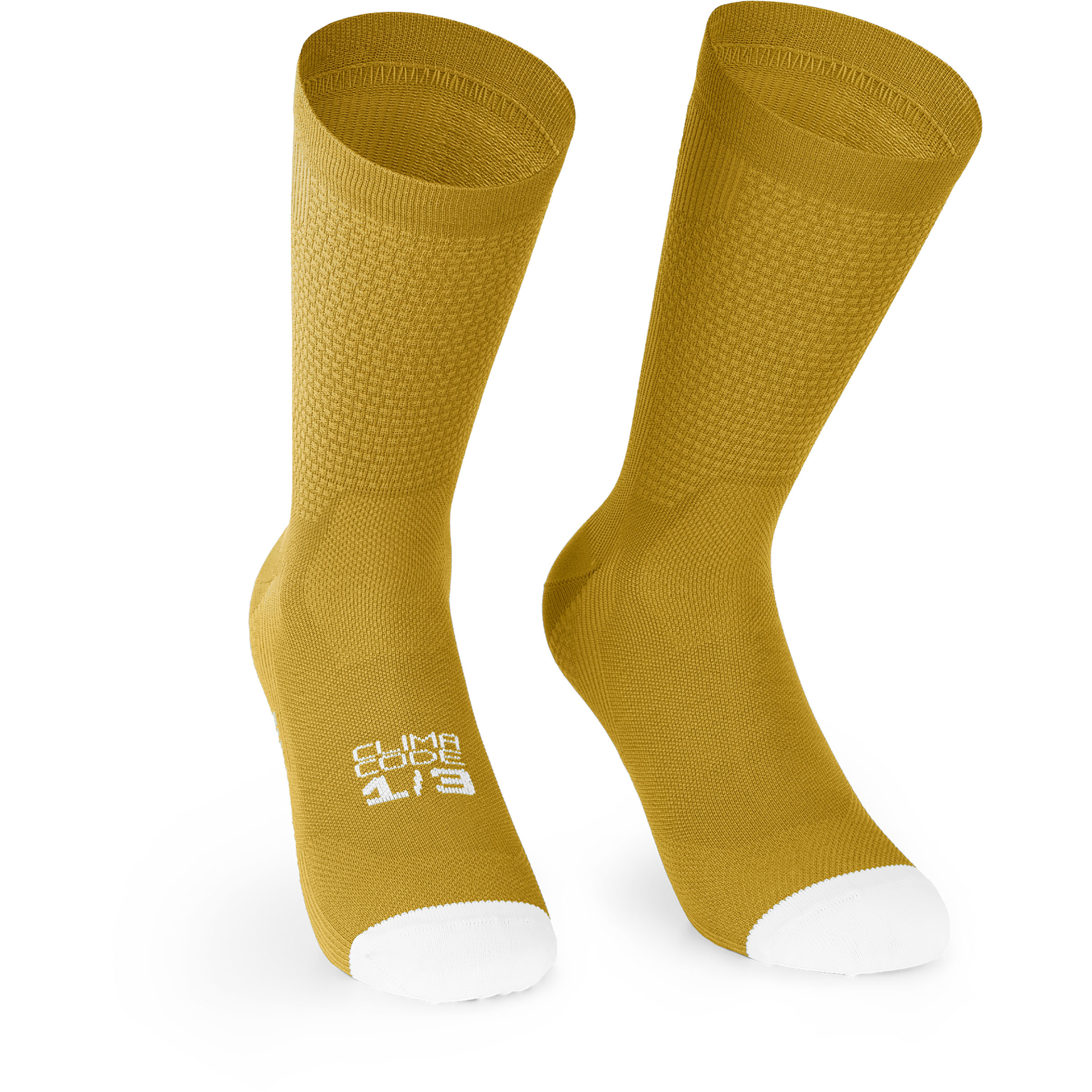 Assos Endurance S11 Fahrradsocken gelb Größe 39 Mountainbike | Rennrad | Gravel Elastisch