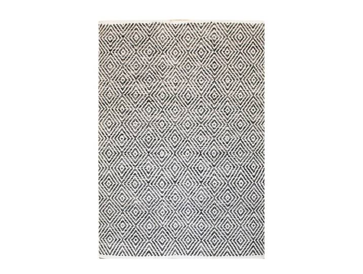 Tapis design en coton gris anthracite 120x170 cm