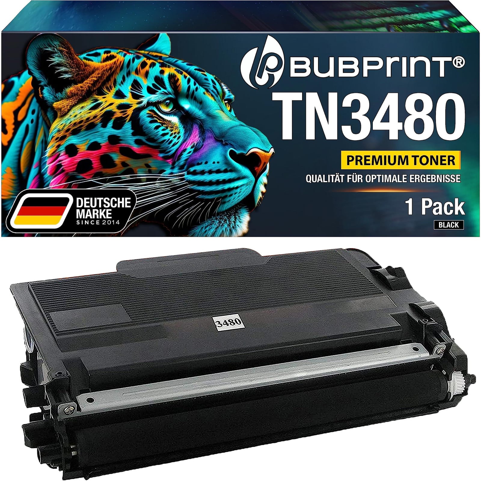 Bubprint tonercartridge compatibel met Brother TN3480
