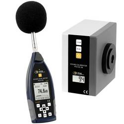 PCE Instruments PCE-432-SC 09 Tragbarer Profi Schallkalibrator Klasse 1 inkl. Schallpegelmessgerät mit GPS Klasse 1