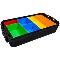 Sortimo ProClick Werkzeugwanne ClickTray M74 BSS Schwarz + Insetboxenset H3
