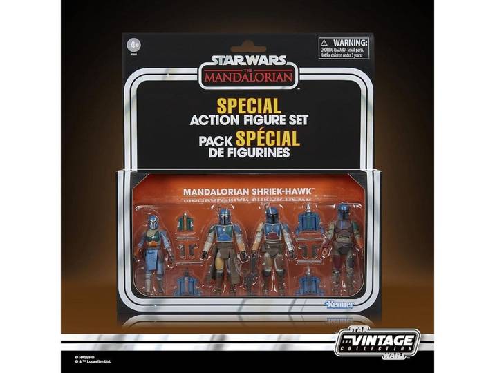 Hasbro Actionfigur Star Wars The Mandalorian Vintage Collection Mandalorian Shriek-Hawk 1