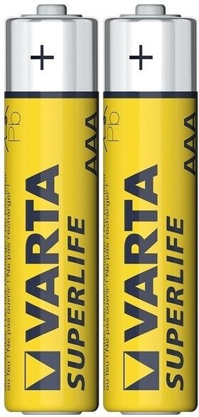 Pack 2x Pilhas R03 / AAA - VARTA SUPERLIFE