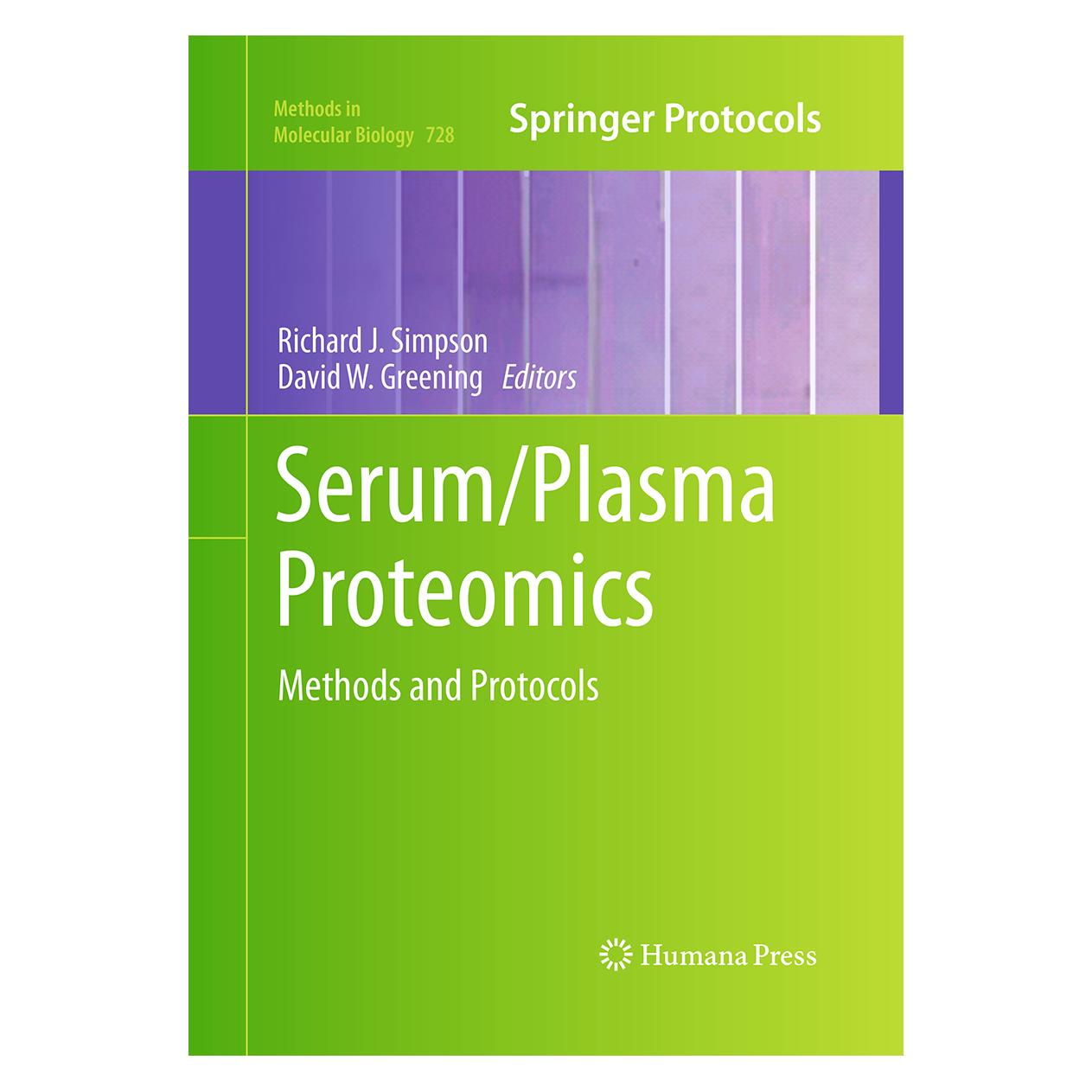 Springer Serum/Plasma Proteomics (Englisch, Softcover, David W. Greening, Richard J. Simpson) (55967142)