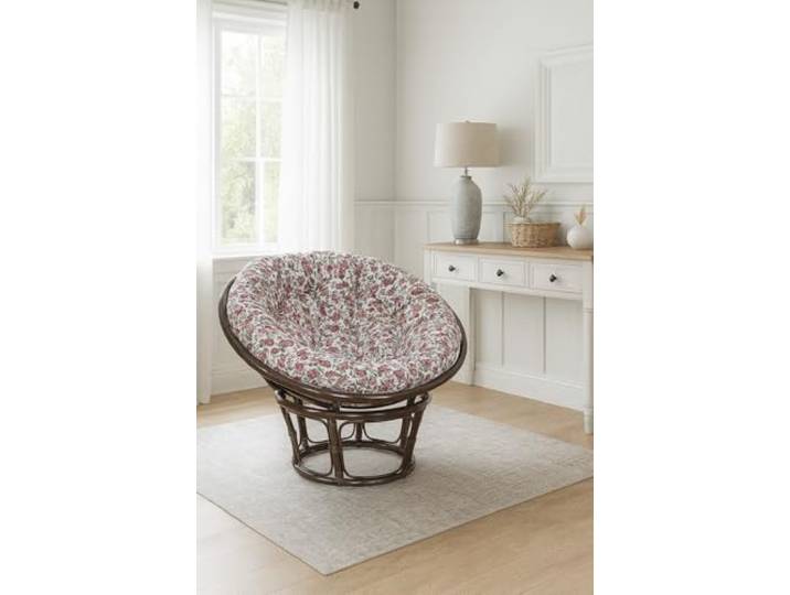 moebel direkt online Papasansessel, Durchmesser 80 cm Sessel mit Kissen
