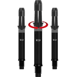 L-Style L-Shafts Silent Straight Spinner - Black