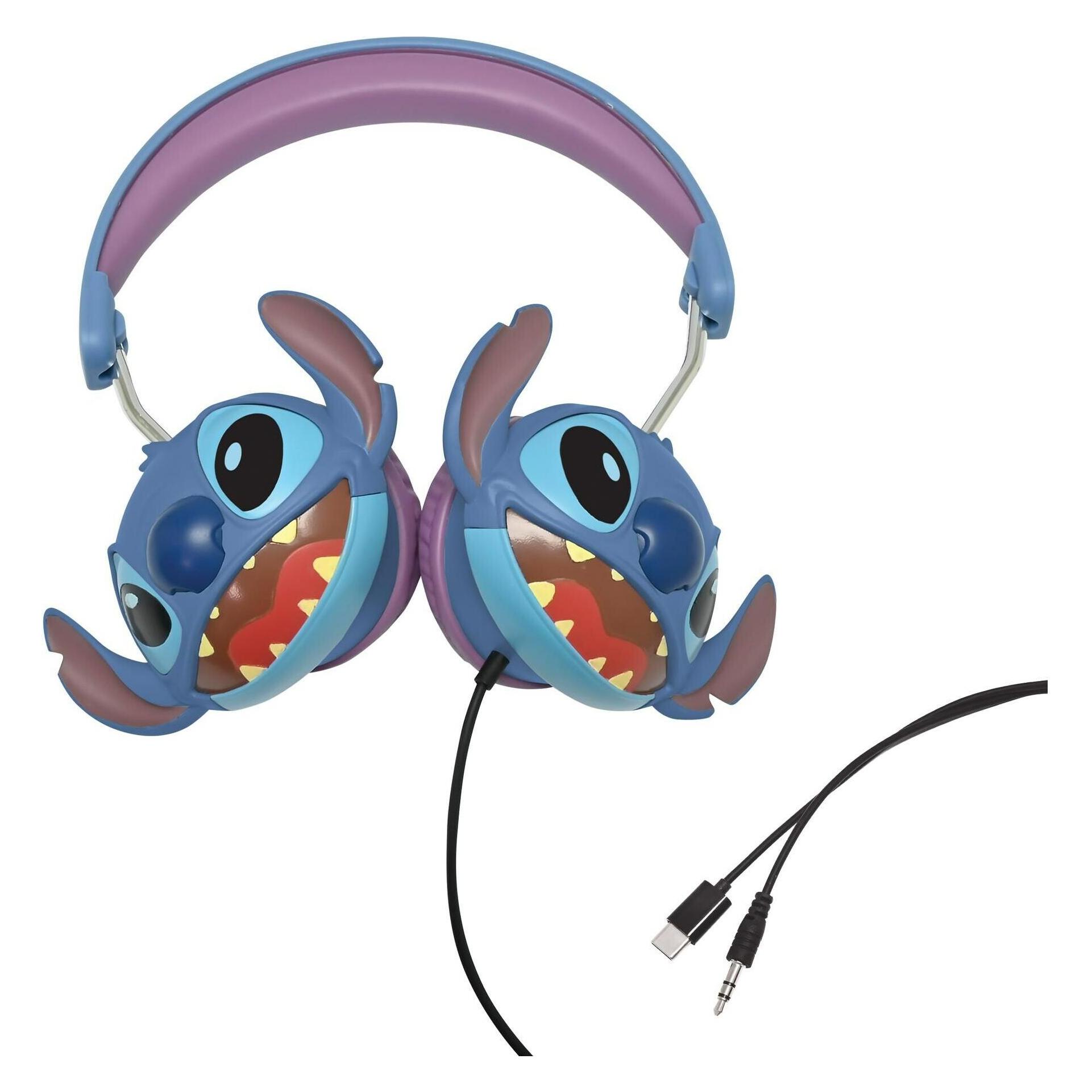 Disney Lexibook - Stitch - Wired Foldable Headphone (HP015D) (HP015D)