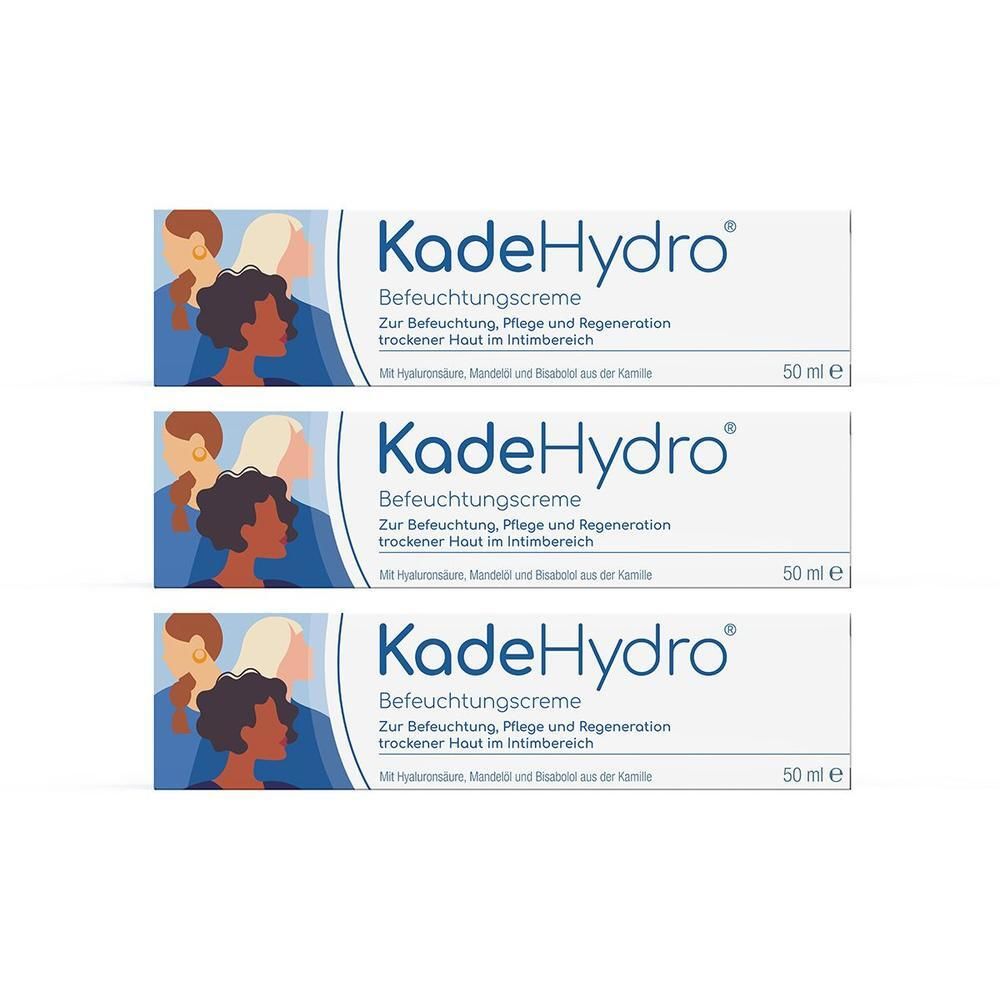 Kadehydro Befeuchtungscreme x3 3x50 ml Creme