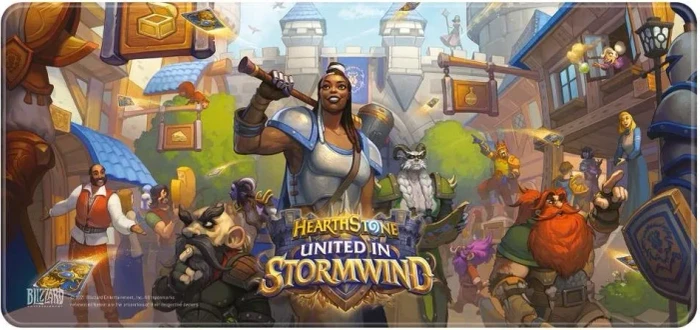 Hearthstone - United in Stormwind - Maus- und Tastaturpad
