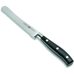 Schulte-Ufer Brötchenmesser Jorck, Küchenmesser, Schwarz, Silber