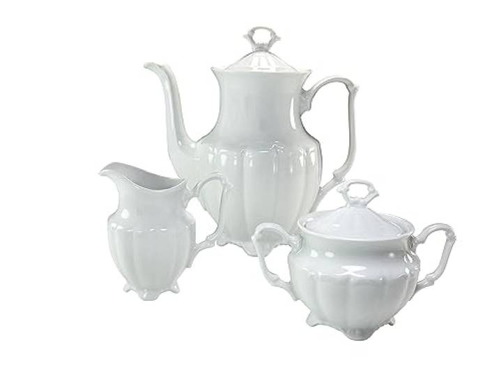 CreaTable, Maria Theresia, 3-teilige Kaffeegarnitur aus Porzellan