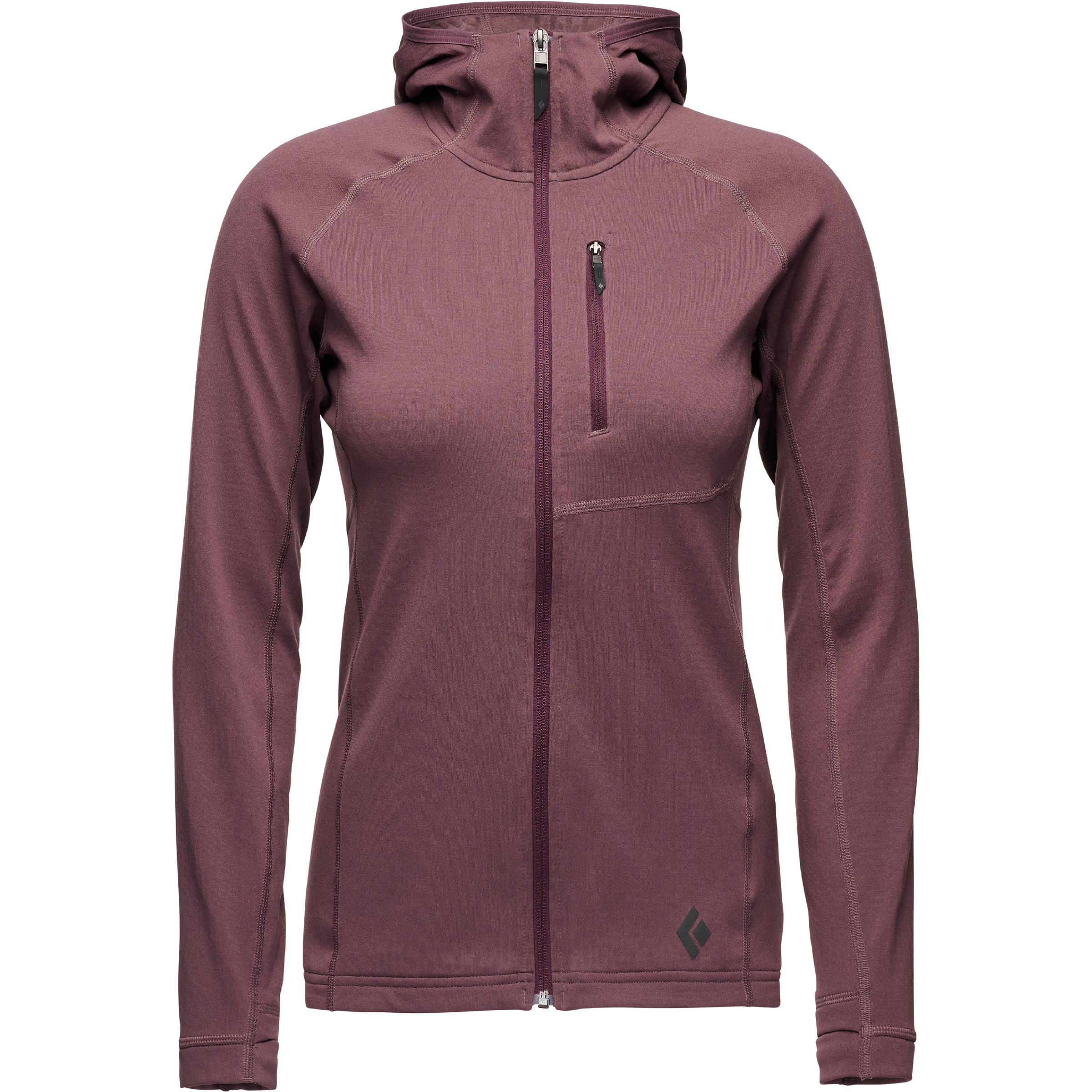Black Diamond Coefficient Fleece Damen Fleecejacke rot Größe L Trekking Widerstandsfähig Polartec