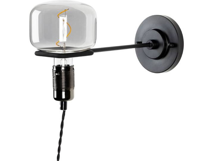 Zuiver Hazy Wandlamp - Zwart