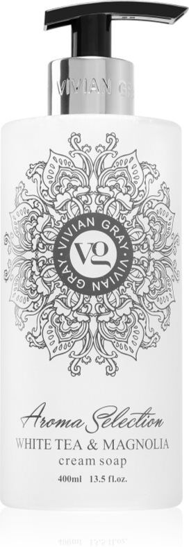 Vivian Gray Aroma Selection White Tea & Magnolia flüssige Cremeseife 400 ml