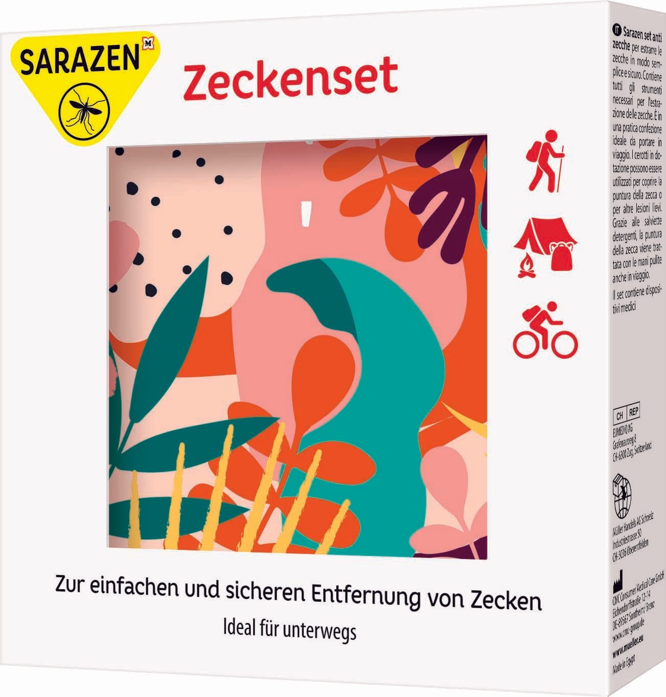 SARAZEN Zeckenset 4042441013801