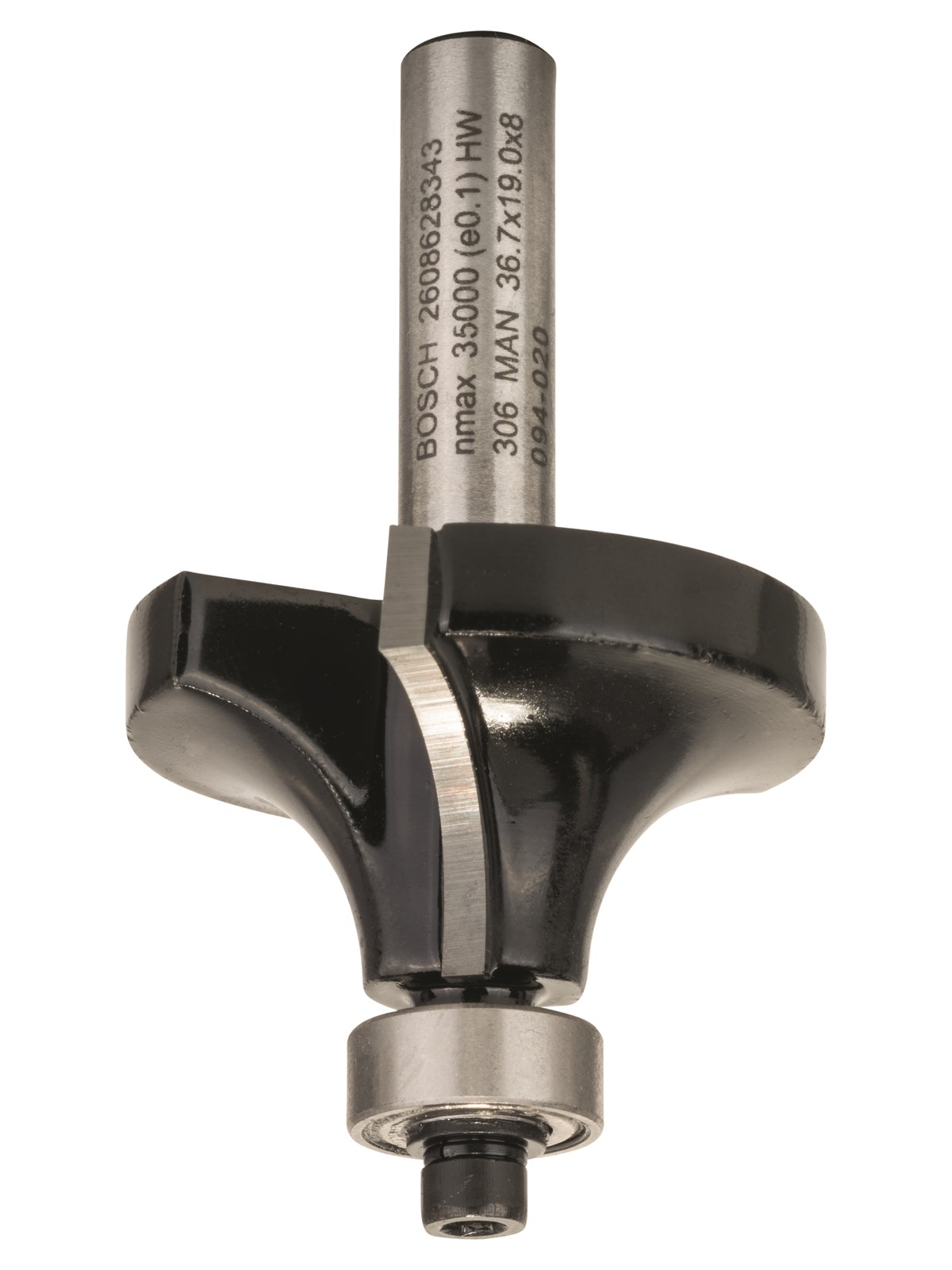 Bosch FRÆSER AFRUND M/LEJE HM 8MM Ø12.7 L19MM