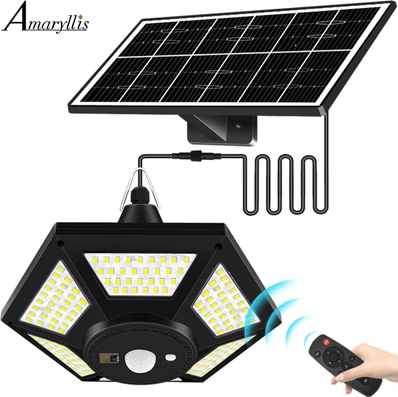 Uplift Curations Solar 180 LED Pendant Shed Light 1000 LM Remote Controlled Indoor Outdoor Solar Lamp Solar 180 LED Pendant Shed Light 1000 LM Remote Controlled Indoor Outdoor Solar Lamp
