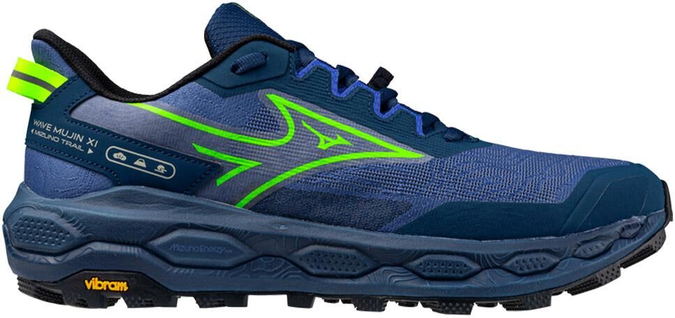 Mizuno  - Wave Mujin 11 Dazzlblue Light yellow Estate B - 9 - Chaussures de trail