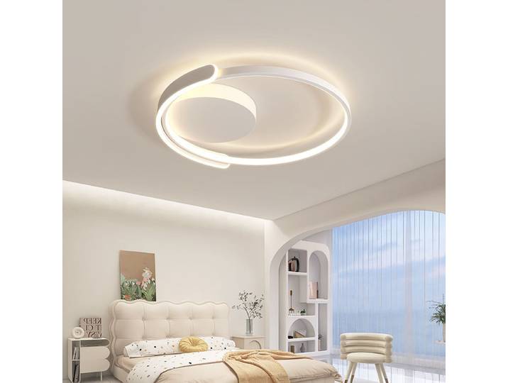 Plafond moderne créatif personnalisé lampe à spectre complet LED plafonnier pour chambre principale étude luminaire à la maison