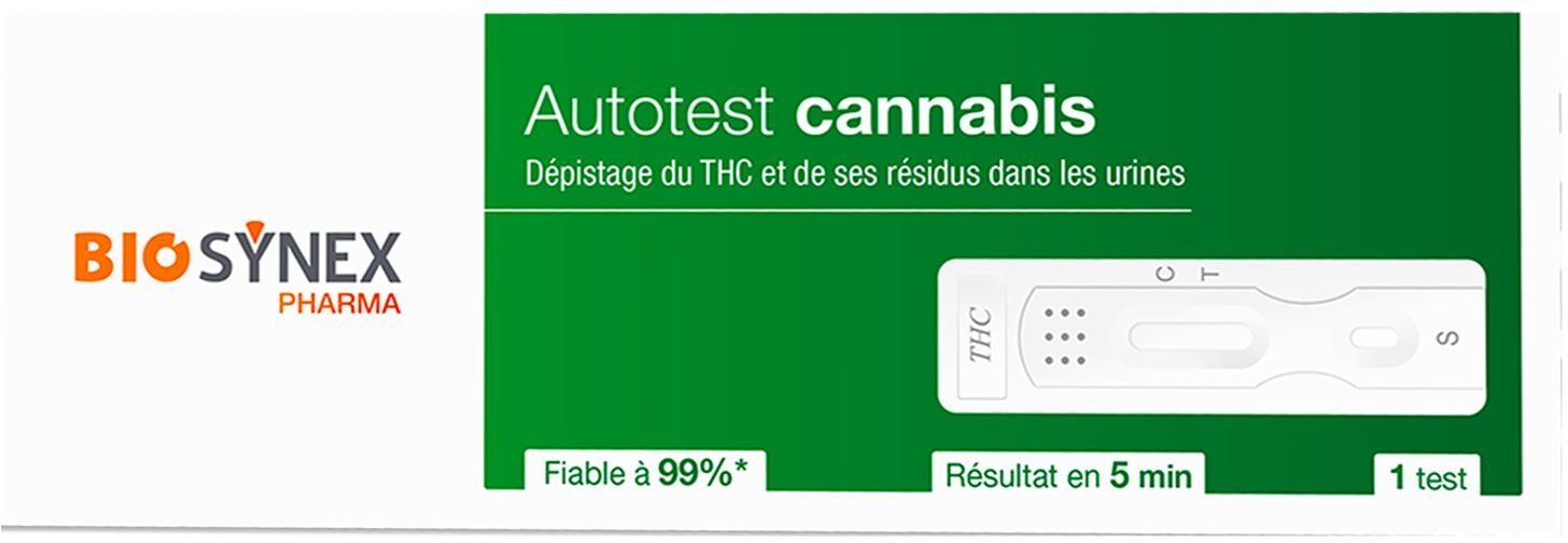 Biosynex Test Cannabis Urinaire