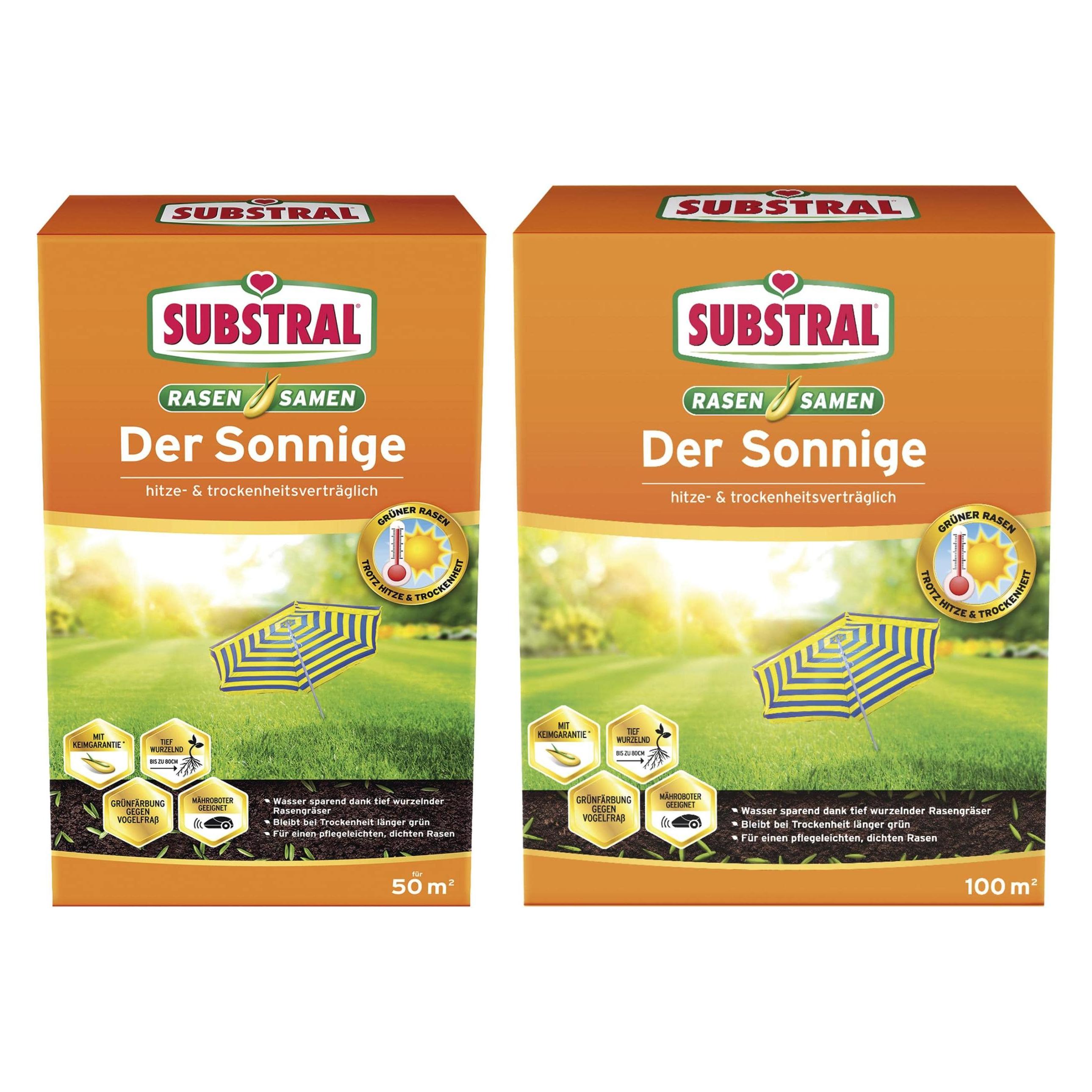 Substral Rasensamen "Der Sonnige" - 1,125 Kg (Rasensamen) (811773)
