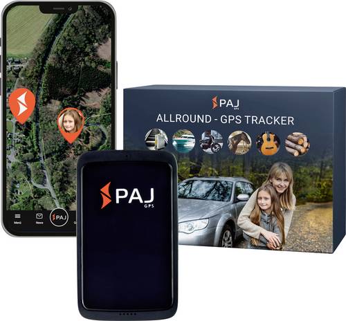 Storage Solutions ALLROUND GPS Tracker Fahrzeugtracker, Personentracker, Multifunktionstracker Schwarz 1St.
