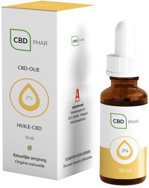 CBD-Phar 5% CBD Olie 10 ml Öl