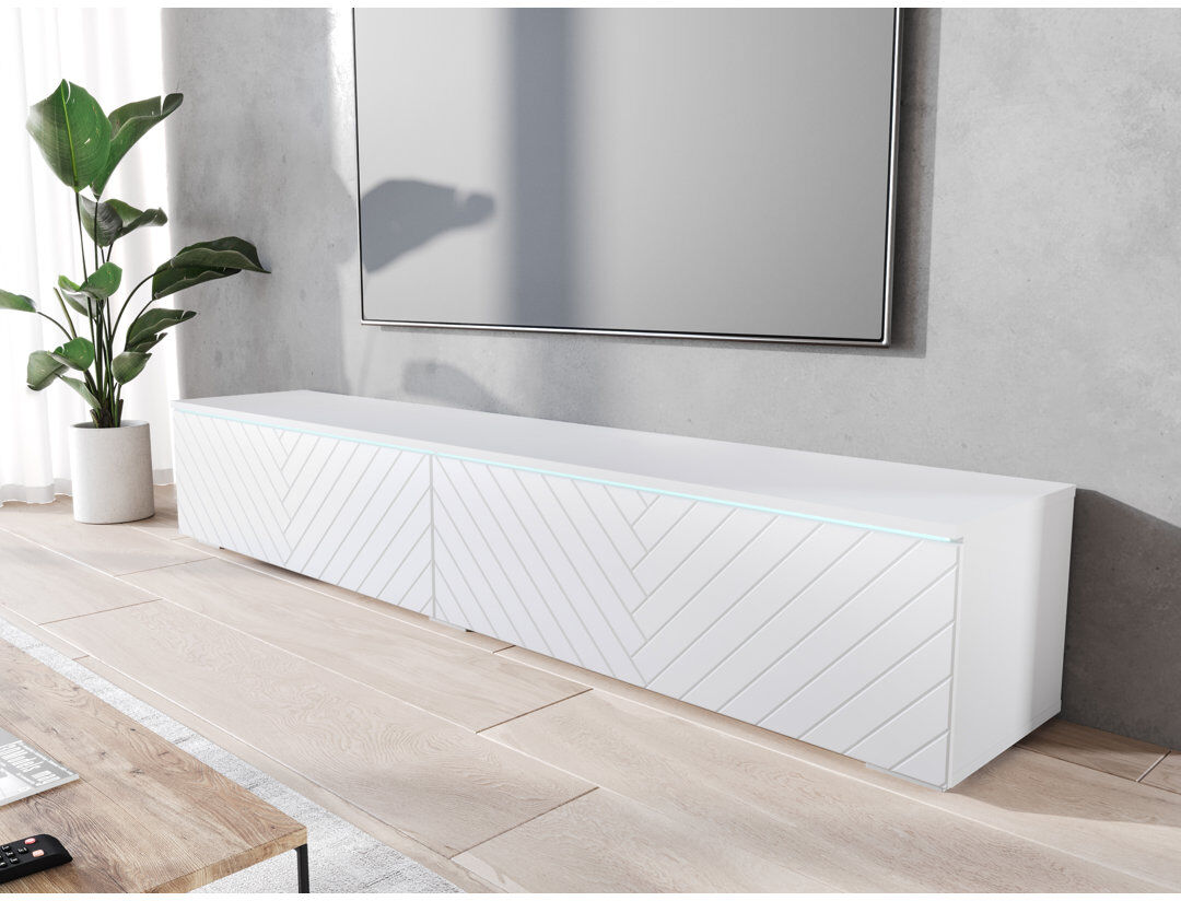 Metro Breyanna TV Stand for TVs up to 78" White 78"