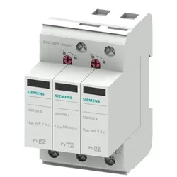 Siemens 5SD7483-0KK02 Überspannungsableiter, Typ 2, UC 1000V DC, Imax 40kA Kurzschlussfestigkeit 2000A 5SD74830KK02
