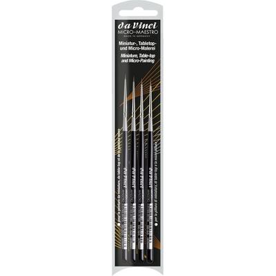 da Vinci Pinselset MICRO-MAESTRO, 4er Set
