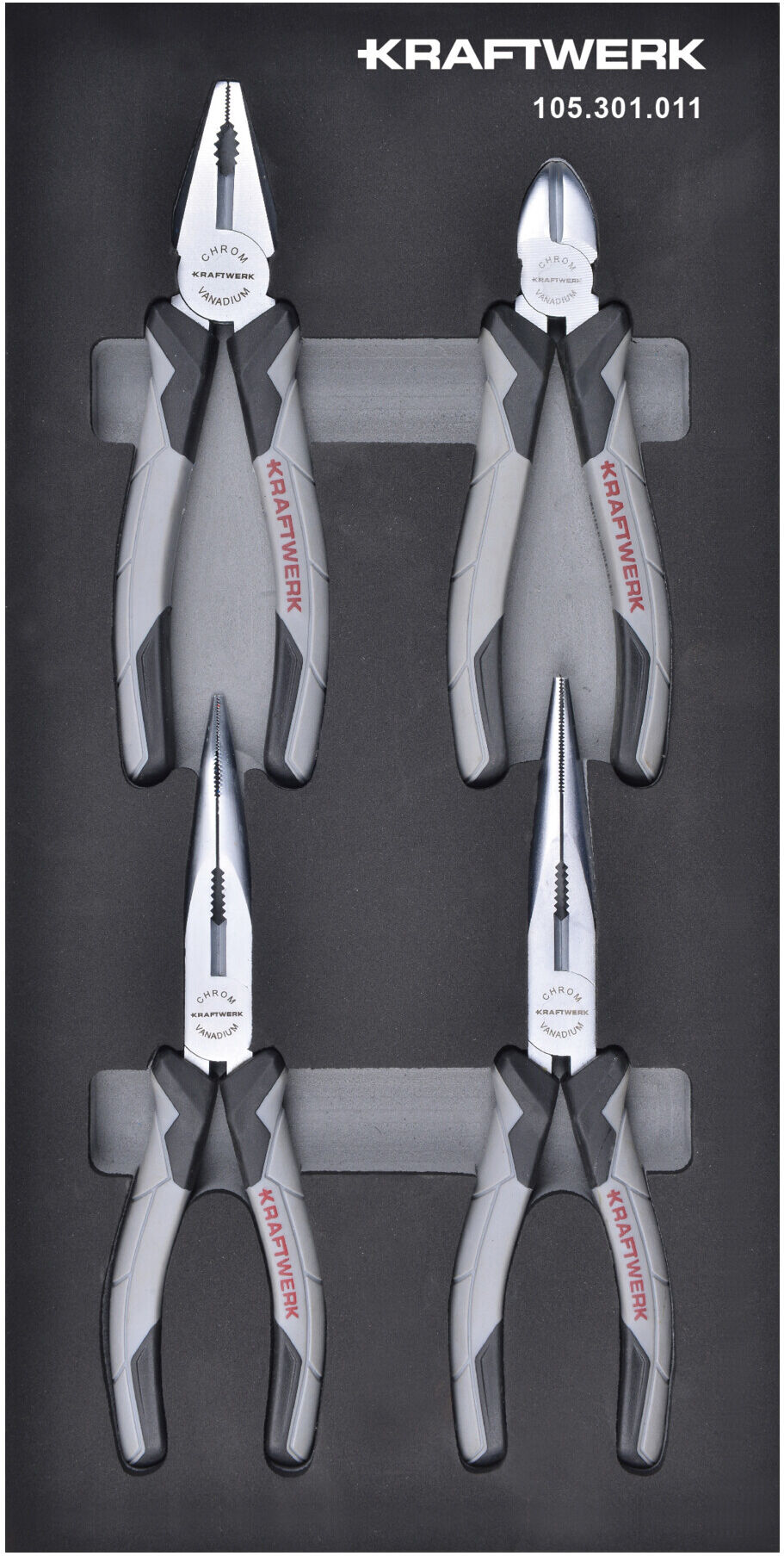 Kraftwerk Zangensatz 4-tlg. 20x40 Einlage (105.301.011)