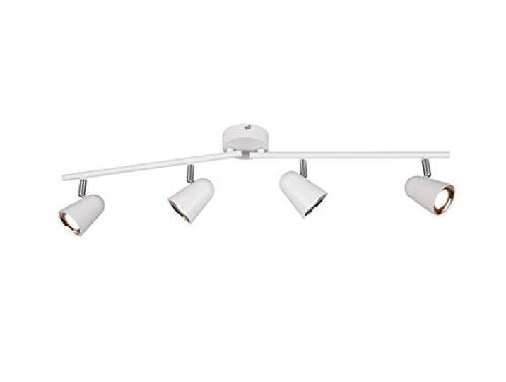 Reality Leuchten LED Spotbalken Toulouse R82124131, Kunststoff weiß matt, inkl. 4x 3.5 Watt LED