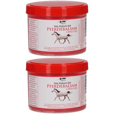 Vom Pullach Hof Pferdebalsam Chili Gel 2x 2x500 ml