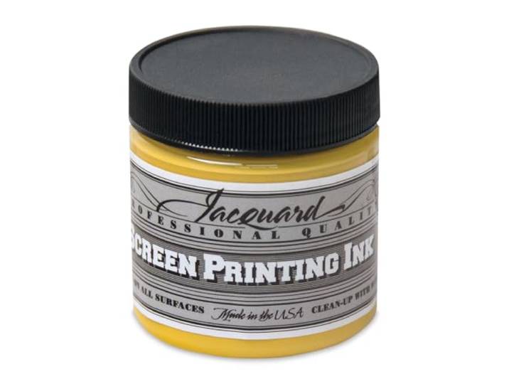 Jacquard Professional Screen Printing Inks 4oz-Opaque Ochre